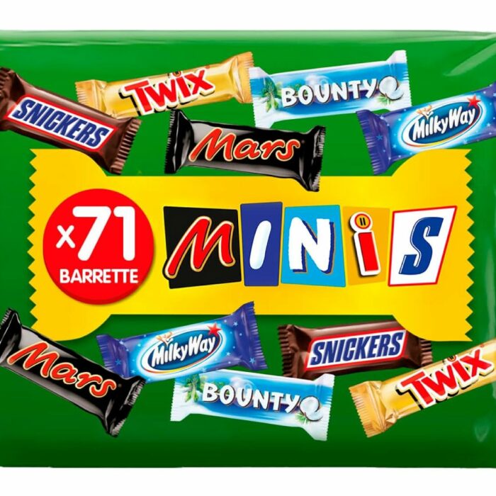 Mars Super Fun Size Mix (71 bars) Snickers, Twix, Mars, Milky Way, Bounty