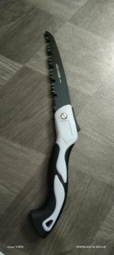 AIRAJ 1pc Industrial Grade Steel Folding Saw, Manual Cutting Tool with Anti-Slip Durable Handle, Three Specifications Available for Outdoor Use, Without Battery photo review