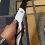 AIRAJ 1pc Industrial Grade Steel Folding Saw, Manual Cutting Tool with Anti-Slip Durable Handle, Three Specifications Available for Outdoor Use, Without Battery photo review