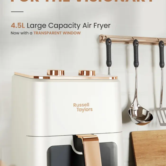 Russell Taylors 3D Visible Window Air Fryer Large (4.5L) Z3