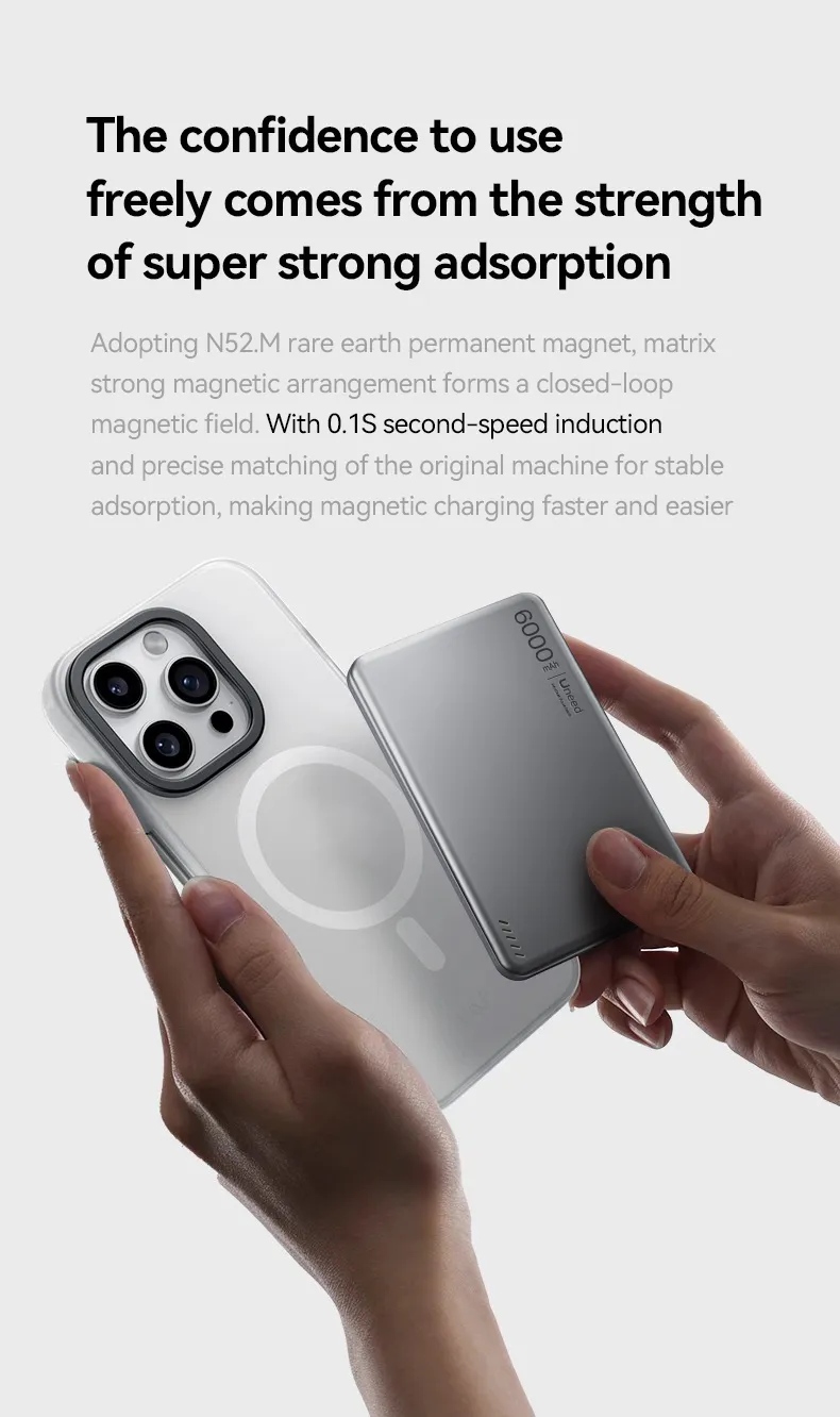 Powerbank Magnetik Ultra-Nipis 12000mAh – Cas Pantas PD22.5W + Tanpa Wayar ⚠️ Hanya 50 Unit Setiap Hari – Siapa Cepat, Dia Dapat!