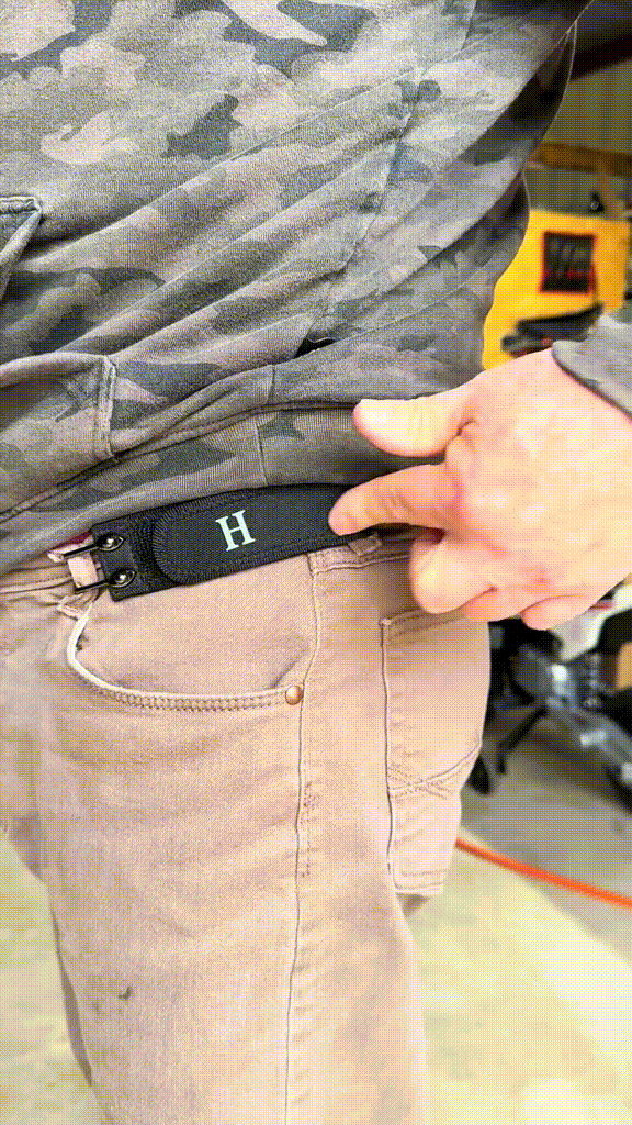 ⏰Christmas Limited-Time Offer🎄Tactical Metal Hook Elastic Belt (Unisex) - No Buckle Invisible Design | Soft Adjustable Side